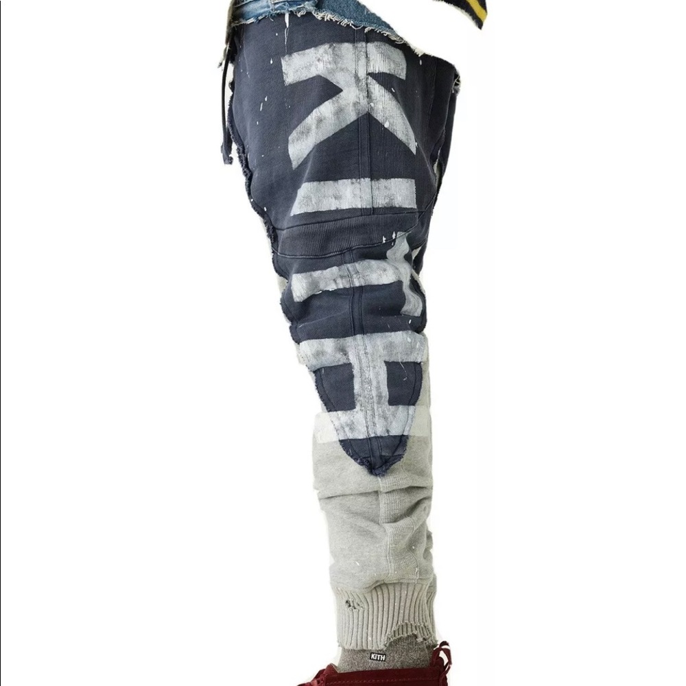 Greg Lauren X Kith 50/50 Ashford Cargo Pant - Blue